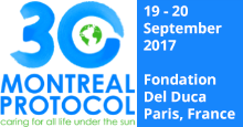 Symposium for the 30th Anniversary of the Montreal Protocol