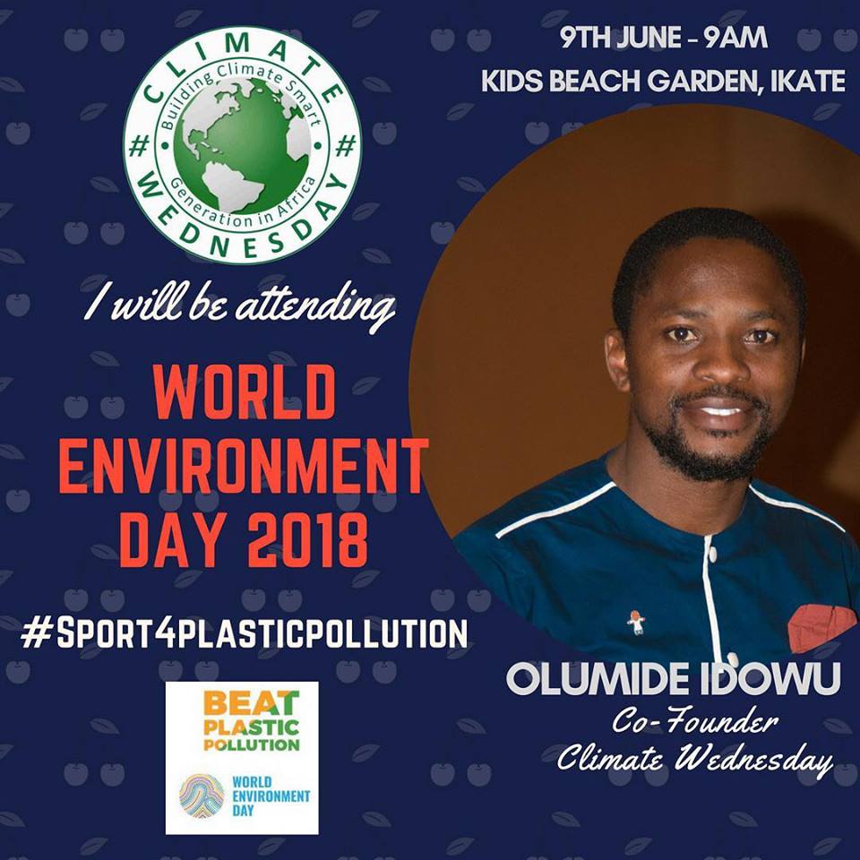 Nigeria-climate action : “We can all make a difference to climate change”- Olumide Idowu* 