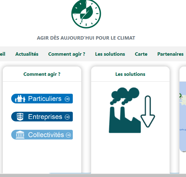 Lancement de l'initiative "agir pour le climat"