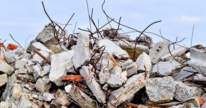 Déchets issus du bâtiment