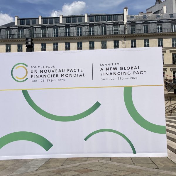Entrée Sommet pour un nouveau pacte financier- Palais Brognard-Paris- Crédit Photo: Houmi Ahamed-Mikidache