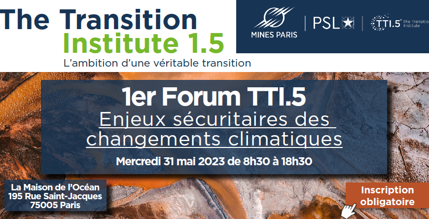 COP 28: Mines Paris a organisé un forum sur les enjeux sécuritaires des changements climatiques