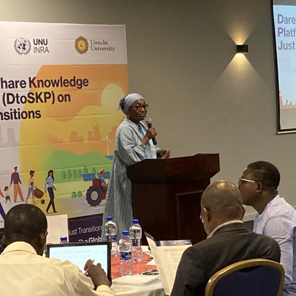 COP 28: “Dare to share knowledge platform on just transitions”- UNU-INRA-UTRECHT