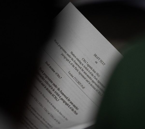 Texte de négociations Crédit Photo : KiaraWorth-UNFCCC