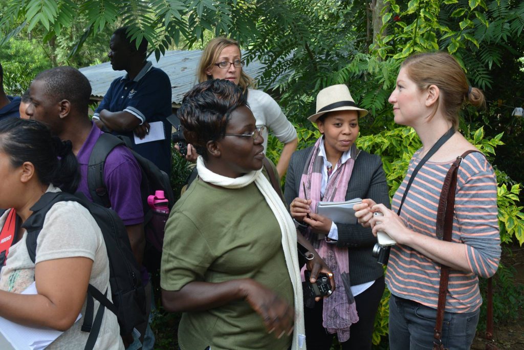 In Kenya, in the Taita Hills, during the training that Houmi coordinated with CFI