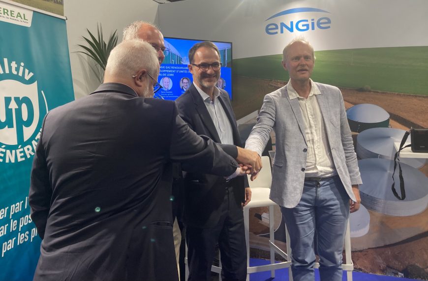 Centre-Val de Loire : Engie et Axéréal s&rsquo;unissent pour la méthanisation